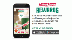 Krispy Kreme Hot Light -appkampanje: 1 dusin for 6,99 dollar (12. mars
