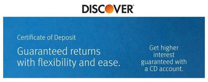 Discover Bank CD