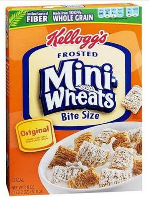 Kellogg's Frosted Mini Wheats Class სამოქმედო ანგარიშსწორება: $ 15 თანხის უკან დაბრუნება შესყიდვის დამადასტურებელი საბუთი არ არის საჭირო