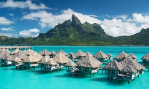 Ulike flyselskaper tur-retur amerikanske byer til Tahiti fra 504 dollar
