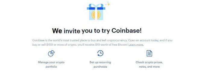 Coinbase -kampanjer