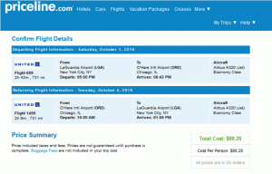 Билет United Airlines туда и обратно из Нью-Йорка, Далласа, Лос-Анджелеса, Бостона, в Чикаго, от 80 долларов.