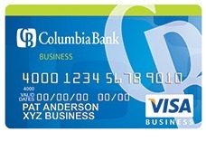 Columbia Bank Visa Business Rewards Plus propagace karty: bonus 20 000 bodů (ID, OR, WA)