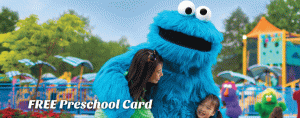 Promocja bezpłatnej karty przedszkolnej SeaWorld San Antonio (Teksas)