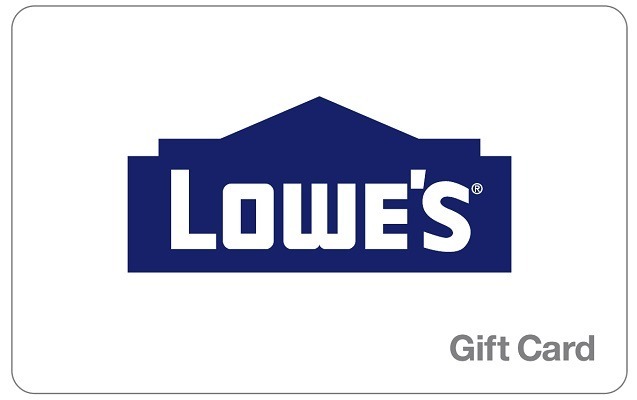 Tarjeta de regalo de Lowe's de $ 200 por $ 180