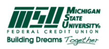 Michigan State University Federal Credit Union CD promóció: 3,36% APY 5 éves Jumbo CD árfolyam (országos)