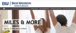 Lufthansa Miles & More Best Western -kampanja: Ansaitse 3 000 ylimääräistä mailia