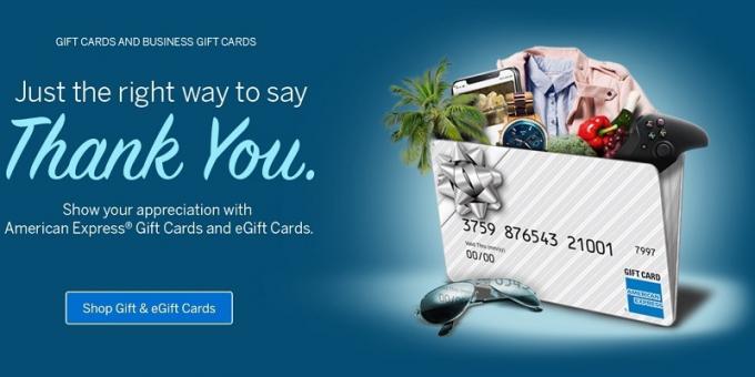 Códigos promocionales de tarjetas de regalo American Express