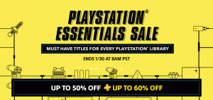 „PlayStation Essentials“ pardavimo skatinimas: iki 50% + iki 60% nuolaida