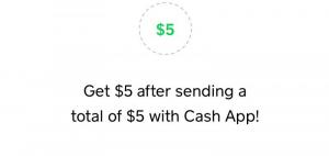 „Cash App“ reklamos: 5 USD registracijos ir persiuntimo premijos, „Cash Boost“ pasiūlymai ir kt.