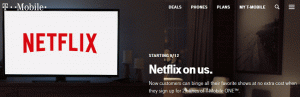 T-Mobile ONE Netflix On Us Promotion: Gratis Netflix med 2+ linjer