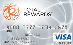 Total Rewards Visa-creditcardpromotie: 10.000 Reward Credits-bonus