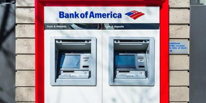 Bankomat Bank of America