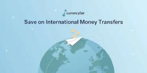 מבצעים של CurrencyFair (שירות העברת כספים): בונוס הרשמה של 40 € והפניות