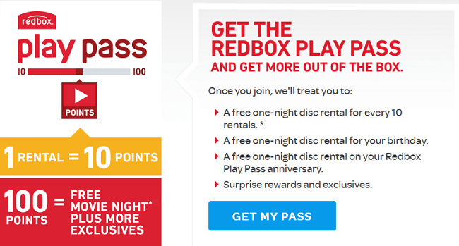Redbox Play-Pass