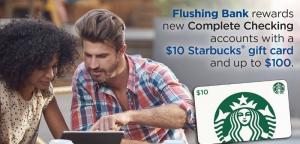 Flushing Bank Promotions: 110 USD, 200 USD, 700 USD, 1000 USD, 1500 USD pārbaudes bonusi (NJ, NY)