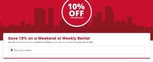 Promociones de Dollar Rent A Car: obtenga un 10% de descuento en un cupón de alquiler semanal o de fin de semana, etc.