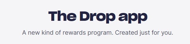 Promoción de Drop App
