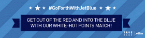 Промо-акция JetBlue TrueBlue Point Match: Match Your Elevate Points от Virgin America