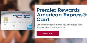 People's United Bank Premier Rewards Amex 10.000 pontos de bônus
