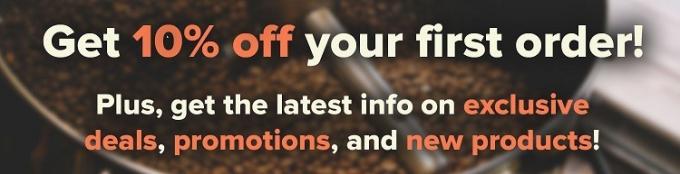 Promoções da Bones Coffee Company