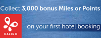 Kaligo Gratis 3,000 Bonus Miles atau Poin Mendaftar