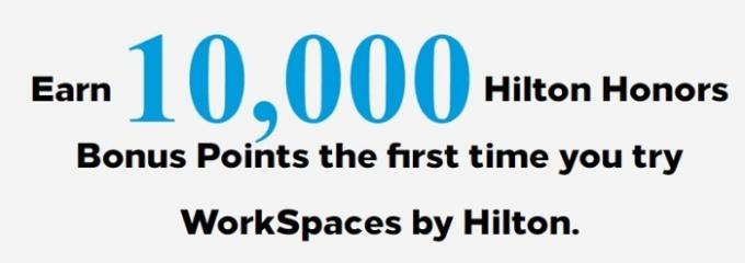 Câștigați 10.000 de puncte bonus cu prima rezervare WorkSpaces
