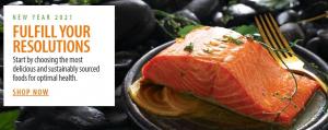 Vital Choice Wild Seafood & Organics-promoties: 10% korting op de eerste zending, 5% korting op de hele site, enz.