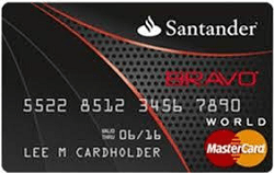 Propagácia kreditnej karty Santander Bravo: hotovosť 100 dolárov späť prostredníctvom kreditného bonusu za vyhlásenie (CT, DC, DE, MA, ME, MD, NH, NJ, NY, PA, RI, VT)