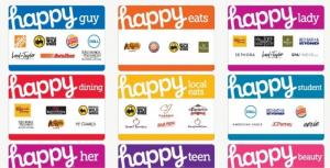 Amazon: compre um cartão-presente Happy Dining de $ 50 por $ 42,50