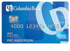 Реклама картки American Express від Columbia Bank Premier: Бонус 10000 балів (ID, OR, WA)
