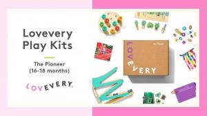 Lovevery Play Kit-kampanjer: $20 velkomstkupong og gi $20, tjen $20 henvisninger