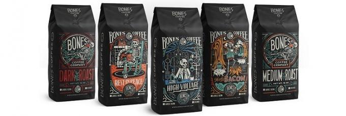 „Bones Coffee Company“ akcijos
