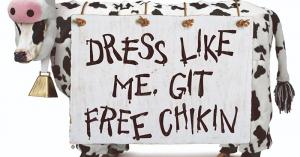 Promotion for Chick-Fil-A Cow Appreciation: Få gratis entré den 9. juli