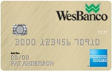 WesBanco Premier Rewards Propagácia karty American Express: 10 000 bonusových bodov (IN, OH, PA, WV)