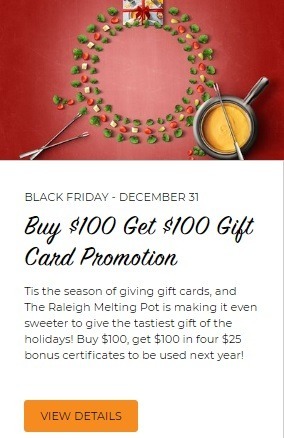 Вземете $ 100 бонус при покупка на карта за подарък от $ 100