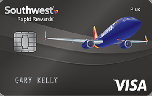 साउथवेस्ट एयरलाइंस रैपिड रिवार्ड्स प्लस कार्ड प्रमोशन: 50,000 बोनस अंक (YMMV)