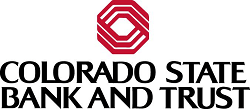 Kolorado valstijos banko ir pasitikėjimo logotipas A.
