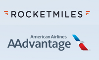 „Rocketmiles American Airlines“ 5 000 mylių pirmojo užsakymo premija