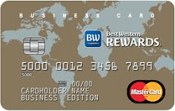„Best Western Rewards Business MasterCard“ reklama: iki 80 000 premijos taškų
