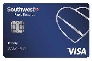 Southwest Rapid Rewards Priority Credit Card-promotie: bonus van 50.000 punten (YMMV)