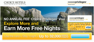 Choice Privileges Kredittkortanmeldelse- Få 4 gratis netter!