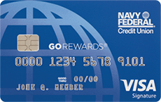 Oferta de bonificación de tarjeta de crédito Navy Federal Go Rewards: 30.000 puntos