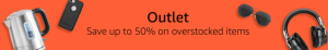 Promoción de Amazon Outlet: hasta un 50% de descuento en artículos con exceso de existencias + envío gratis con Prime