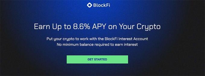 „BlockFi“ akcijos