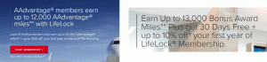 Promozione AAdvantage LifeLock di American Airlines: accumula fino a 13.000 miglia