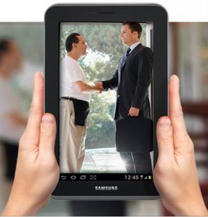 Суверенный банк Samsung Galaxy Tab 7.0 Business Checking Promo